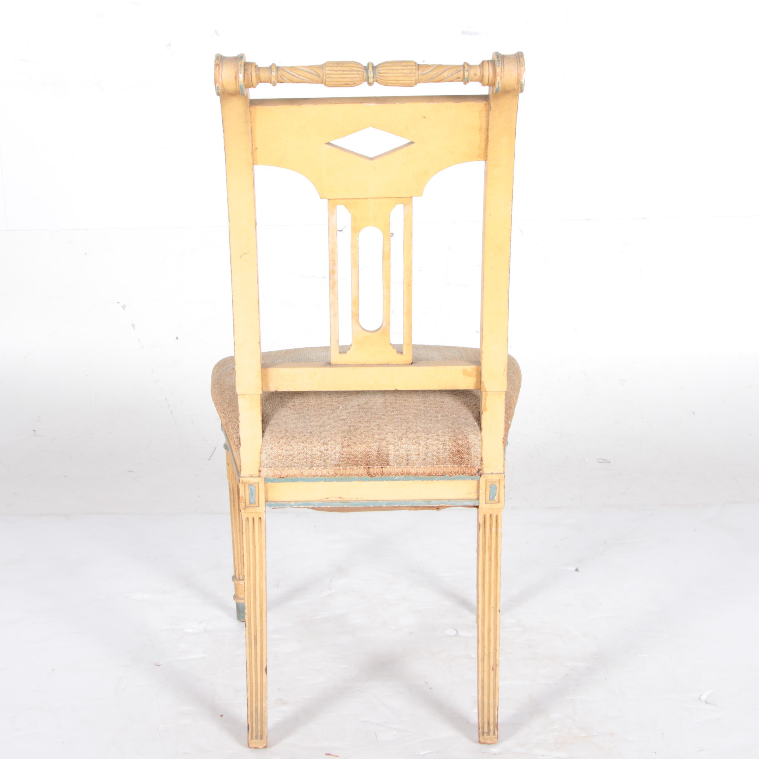 Vintage Louis XVI Style Side Chair