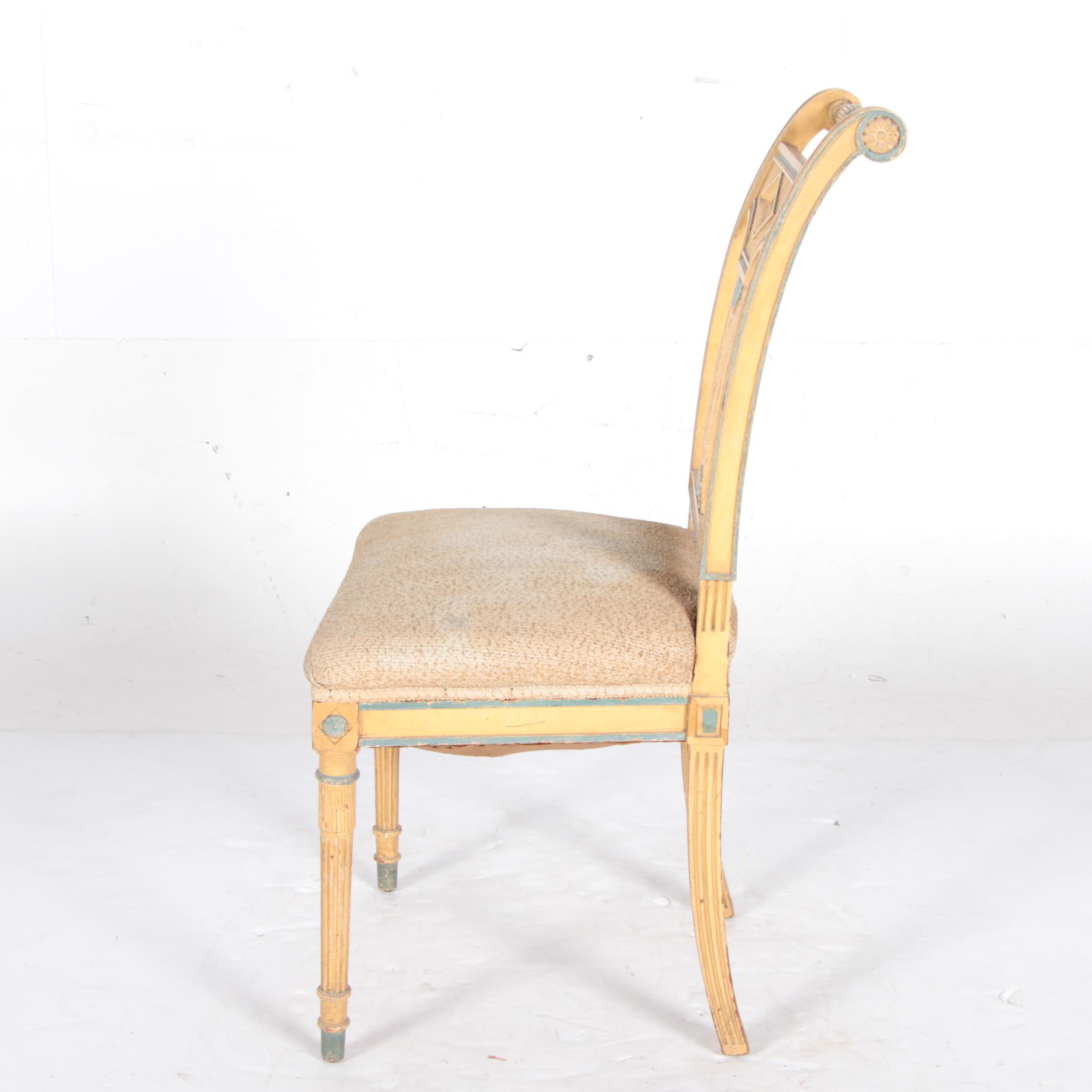 Vintage Louis XVI Style Side Chair