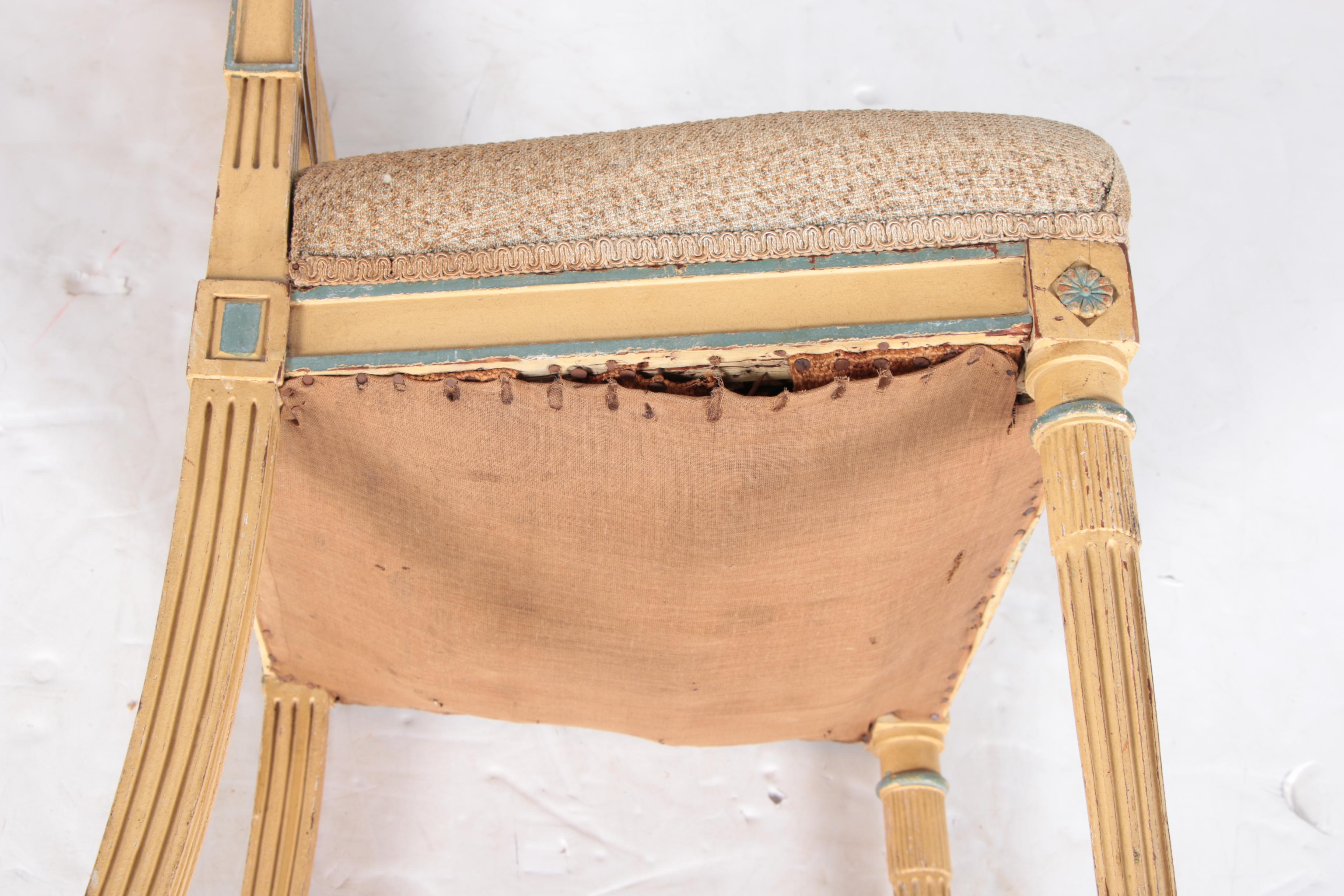 Vintage Louis XVI Style Side Chair