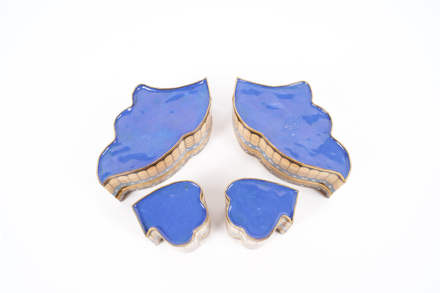 Chinese Cloisonné Butterfly Puzzle Box