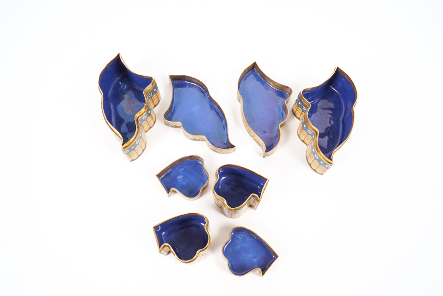 Chinese Cloisonné Butterfly Puzzle Box