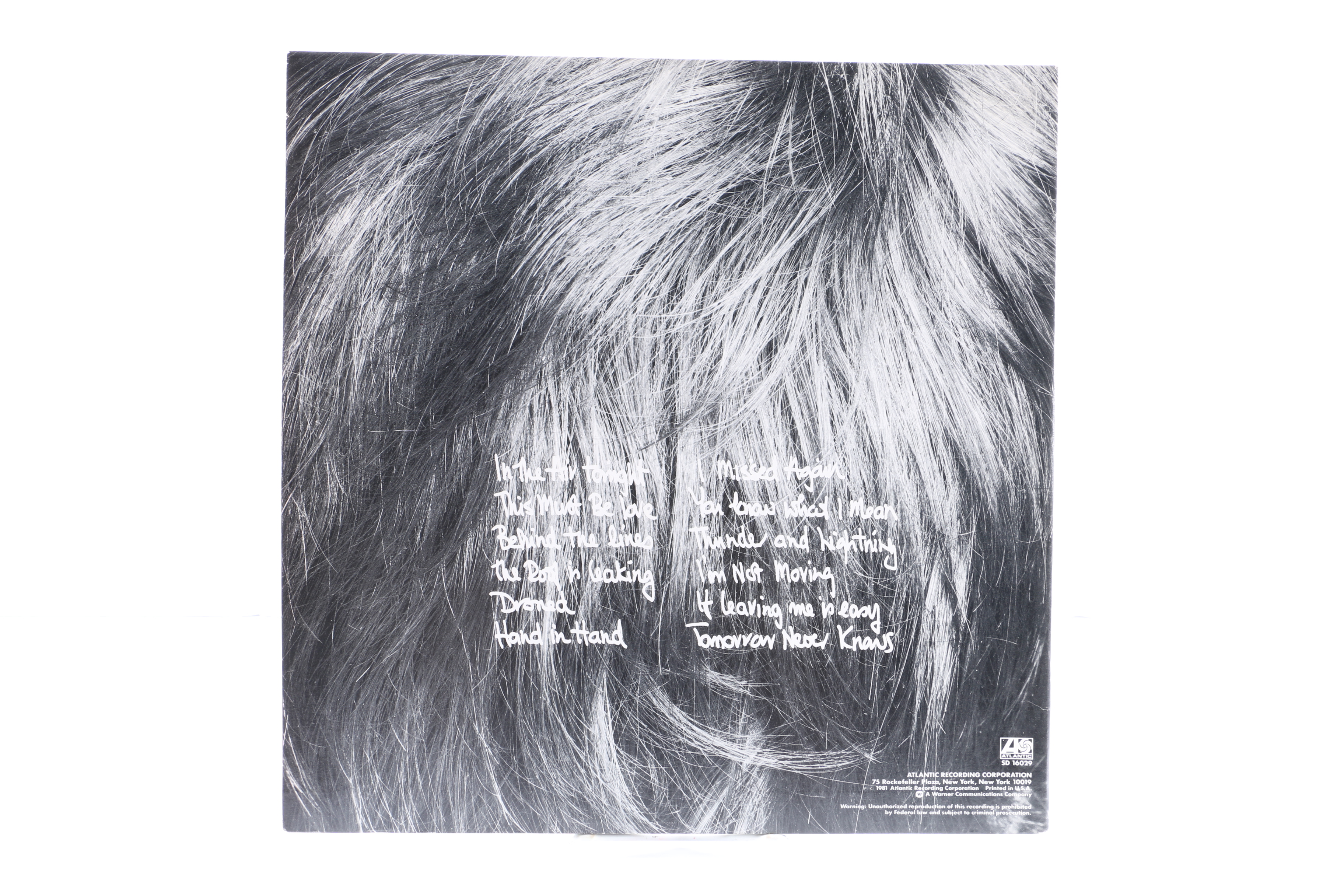 Phil Collins LPs Including "No Jacket Required"