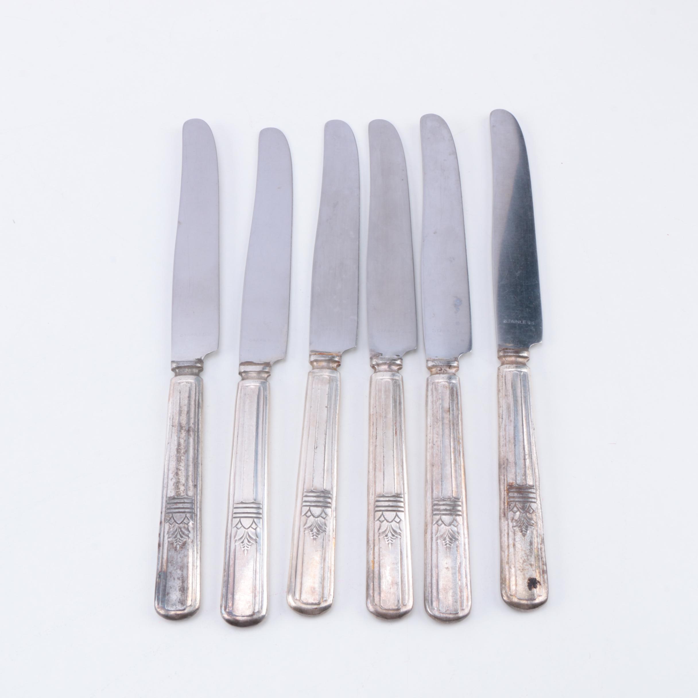 Court by International Silver Co. Silver Plate Flatware Set