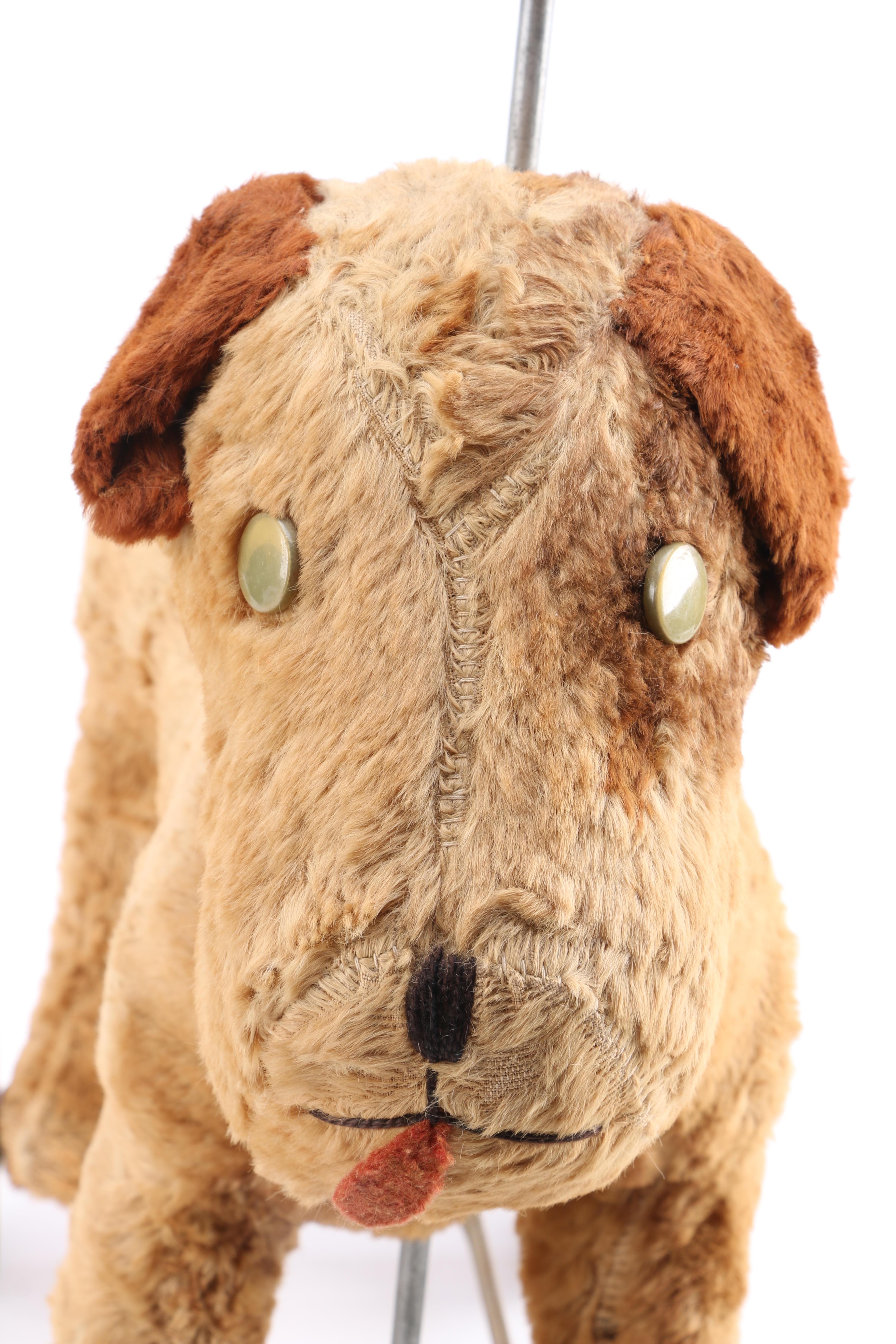 Steiff Style Dog Ride-On Toy