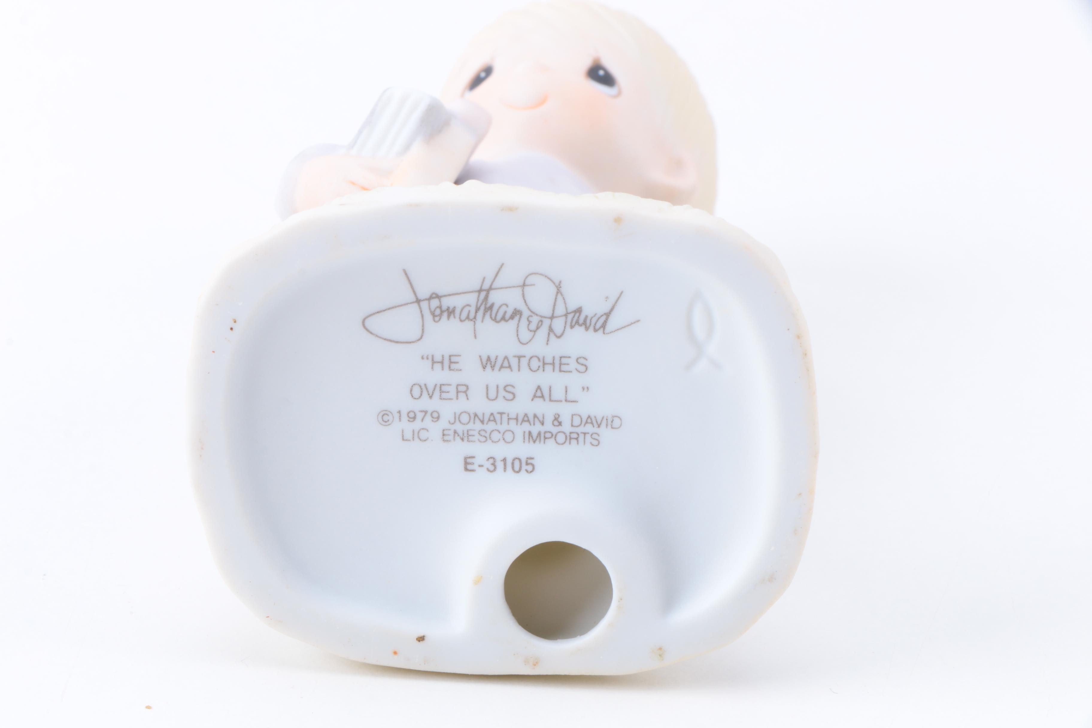 Precious Moments Figurines with "Give Ability A Chance" and Additional Figurines