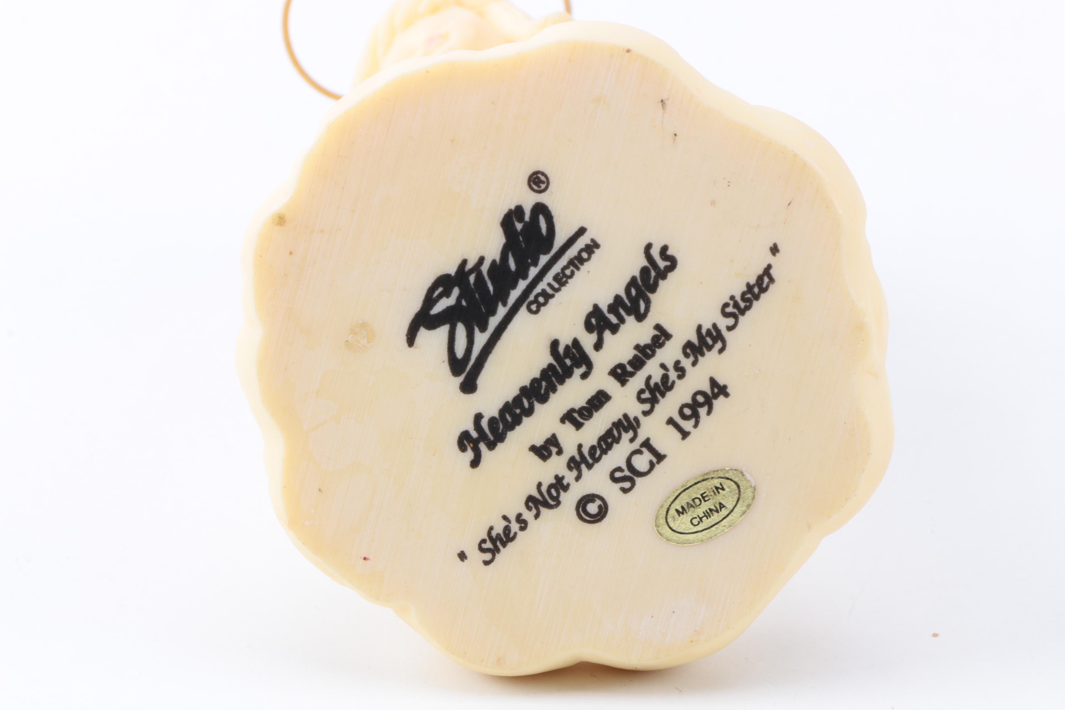 Precious Moments Figurines with "Give Ability A Chance" and Additional Figurines