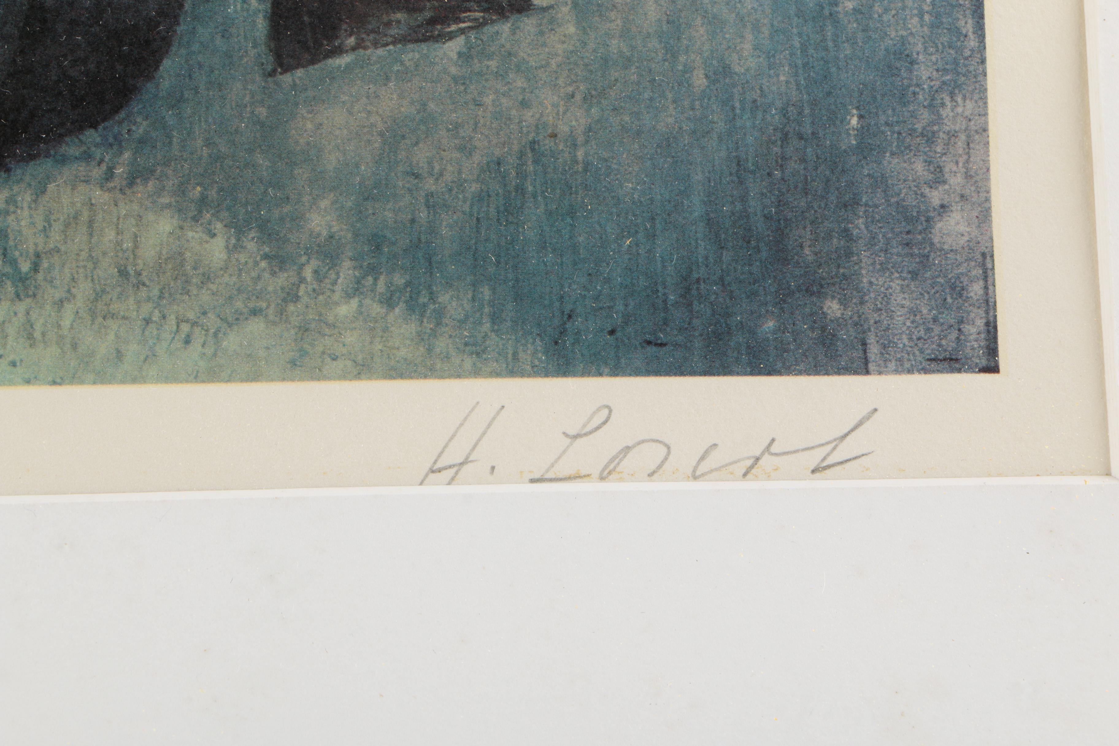 Amram Ebgi and Heribert Losert Limited Edition Offset Lithographs