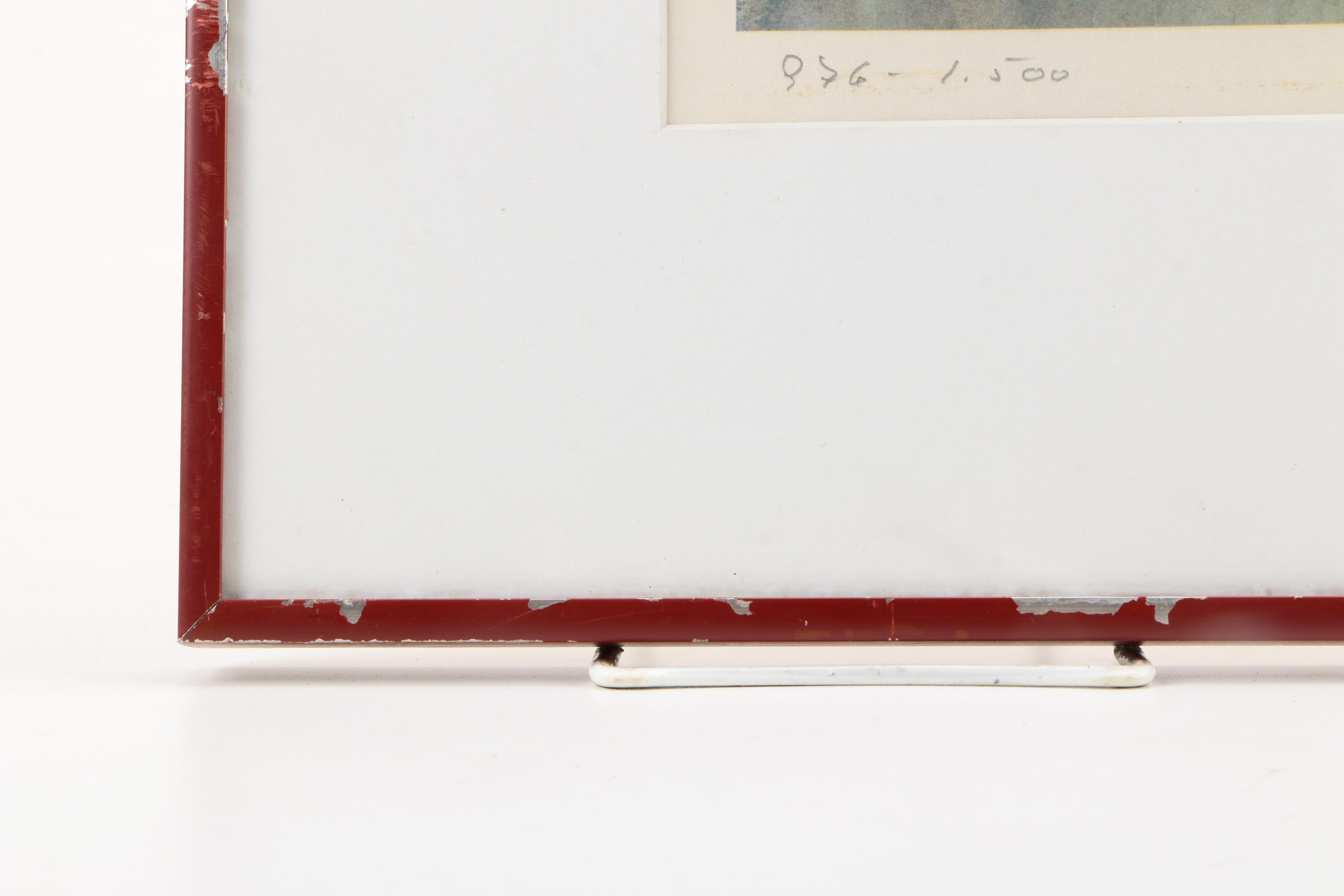 Amram Ebgi and Heribert Losert Limited Edition Offset Lithographs