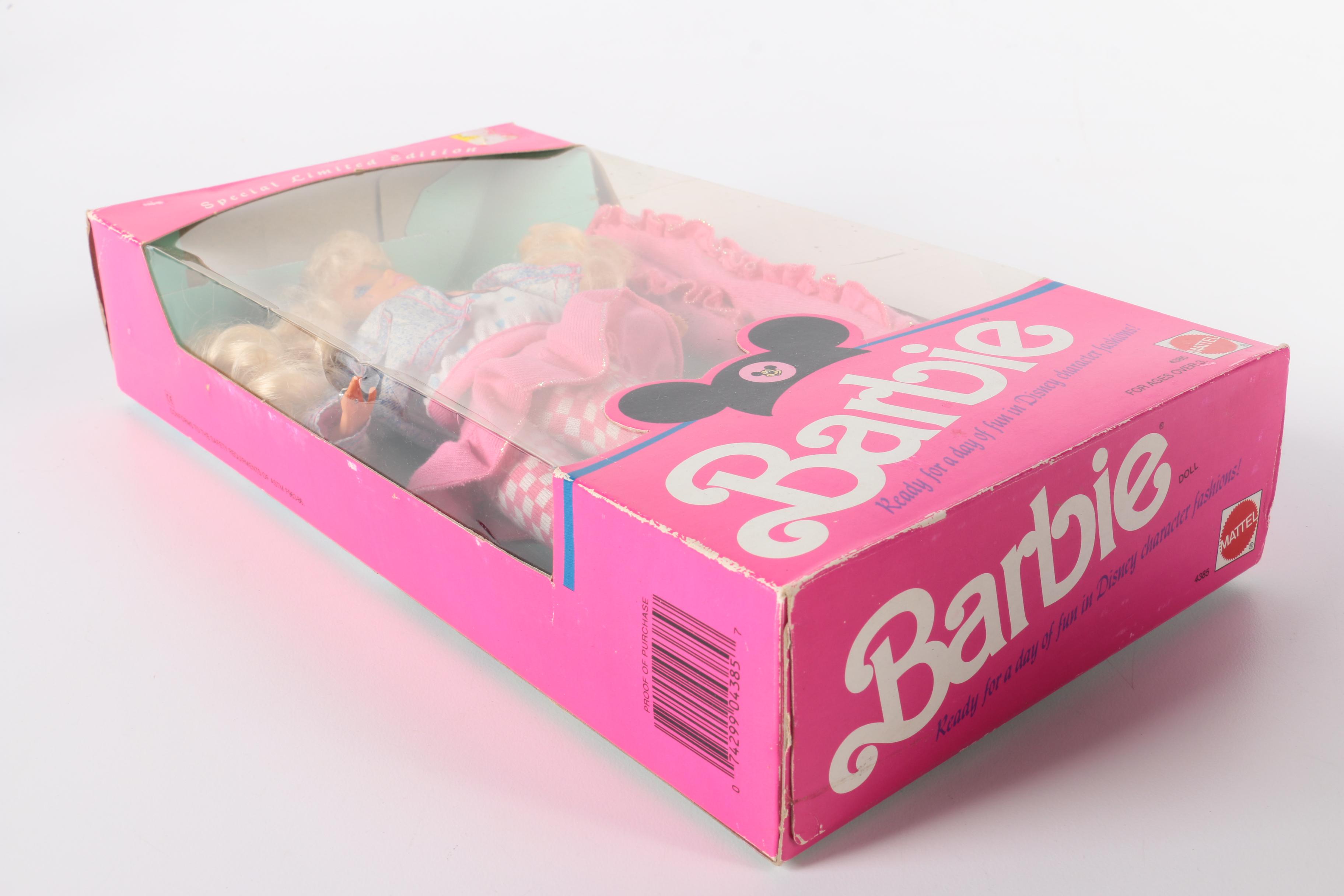 1990s Disney Barbies in Boxes