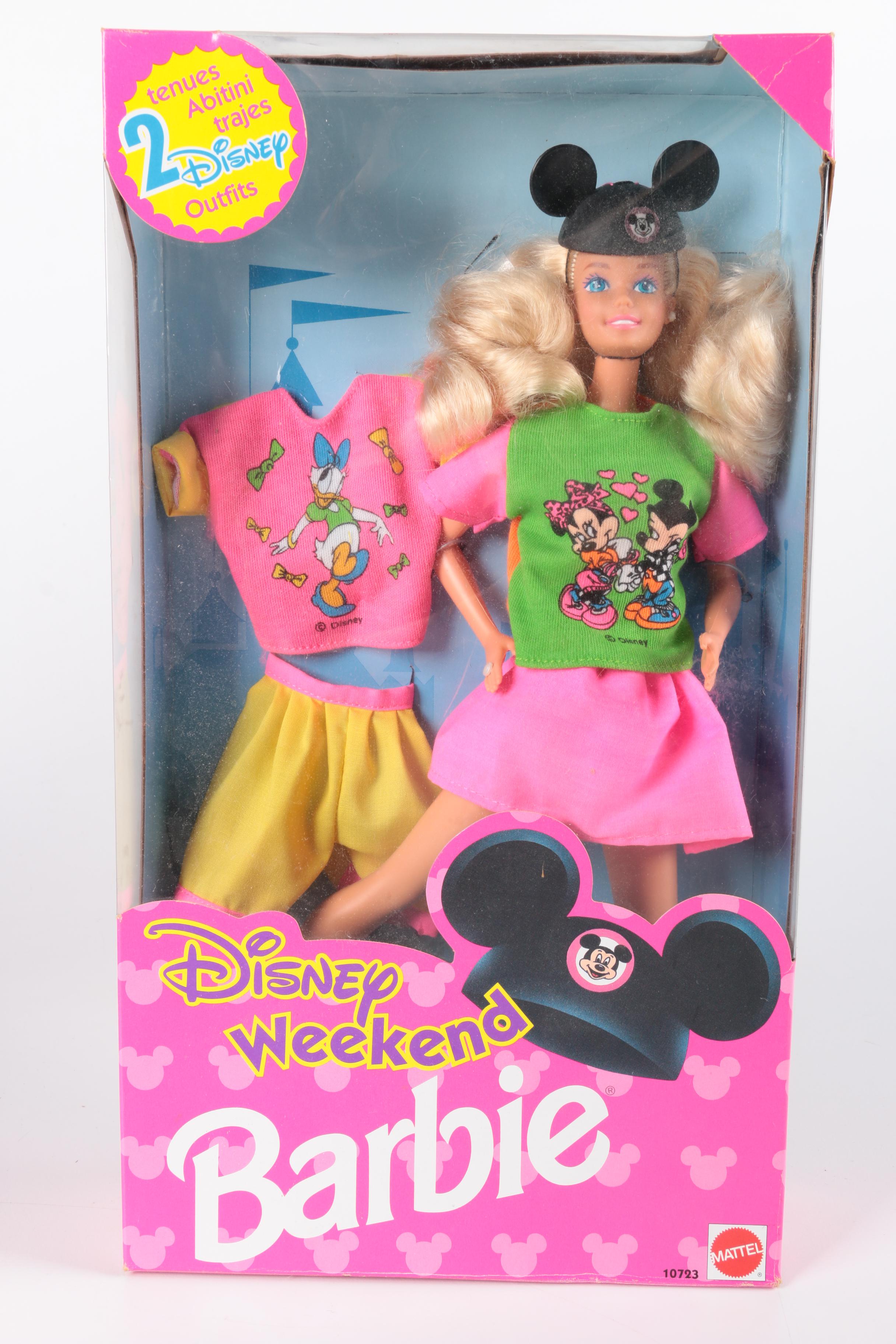 1990s Disney Barbies in Boxes