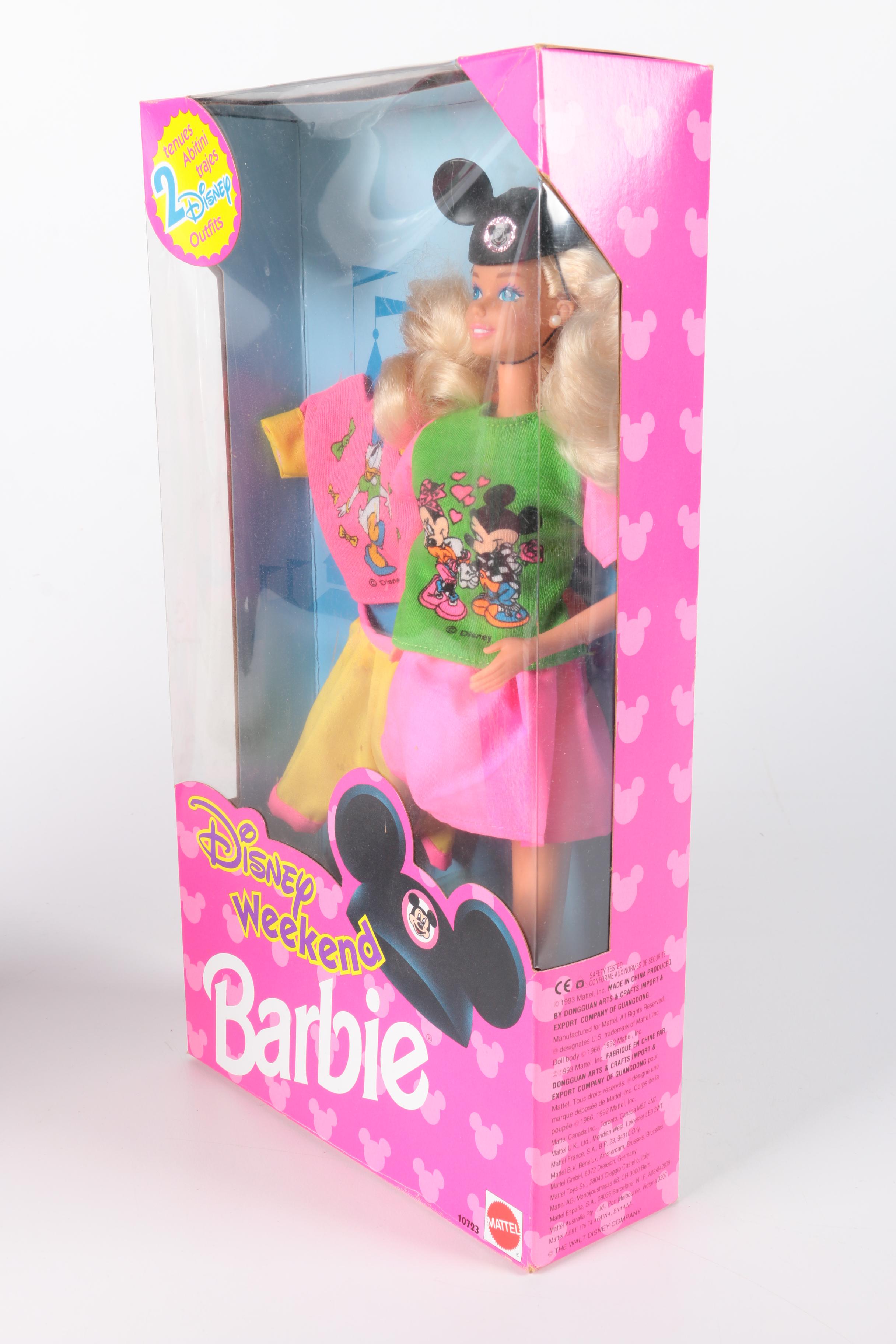 1990s Disney Barbies in Boxes