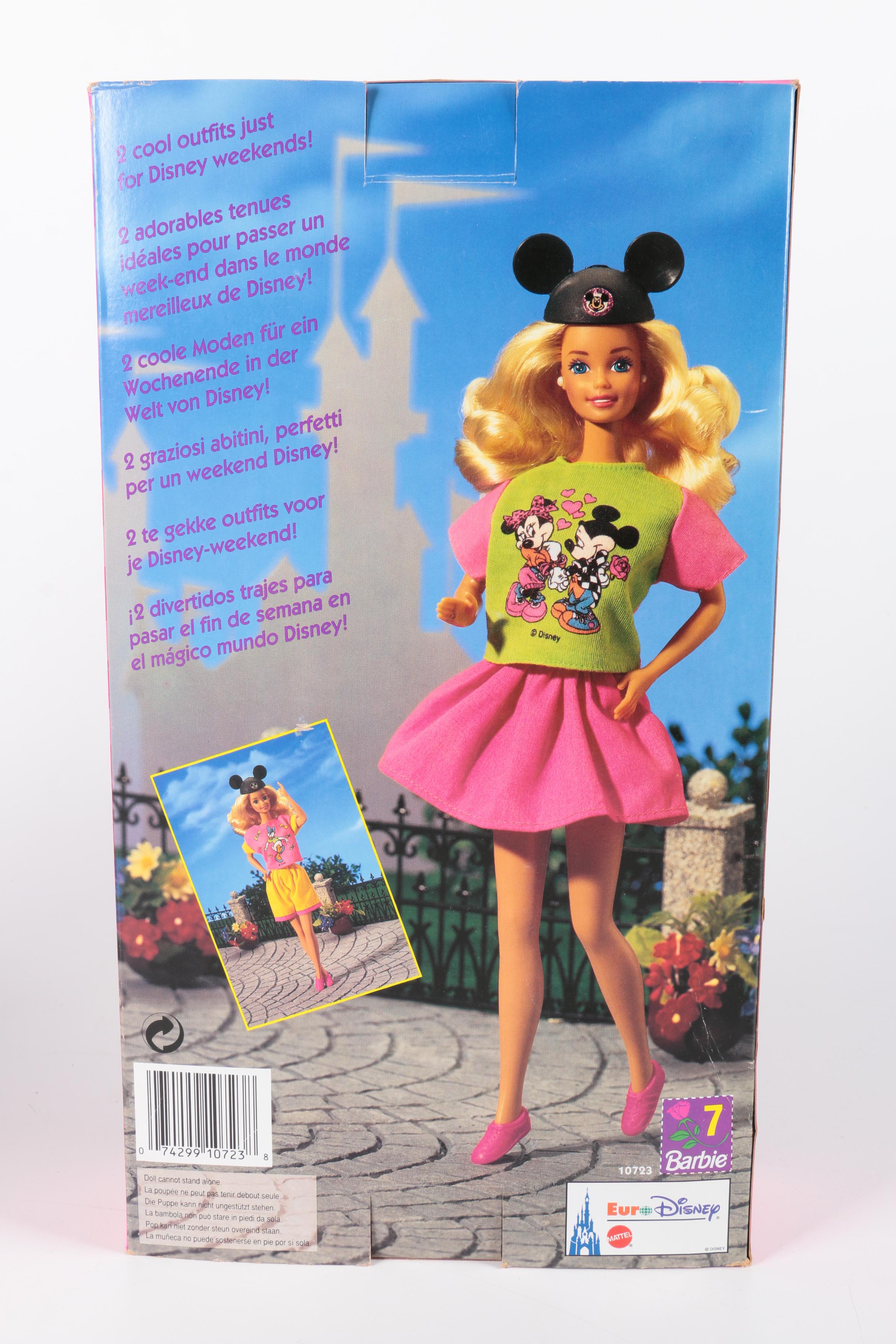 1990s Disney Barbies in Boxes