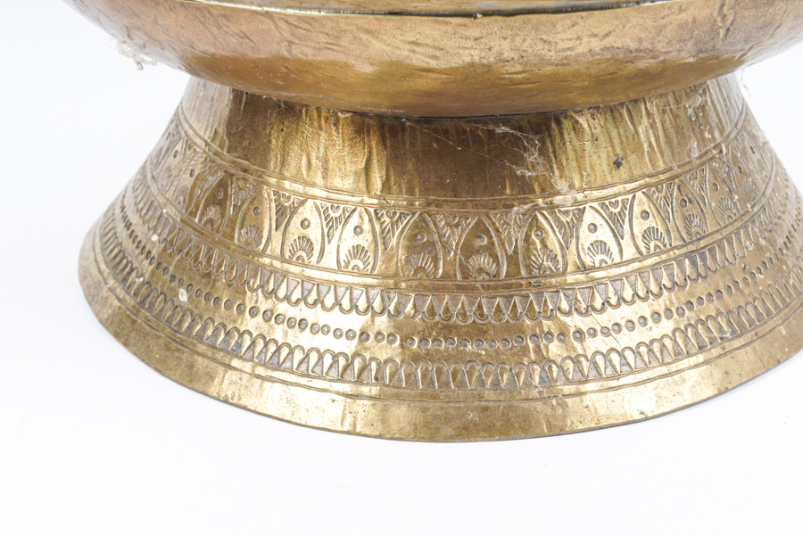 Large Asian Brass Teapot