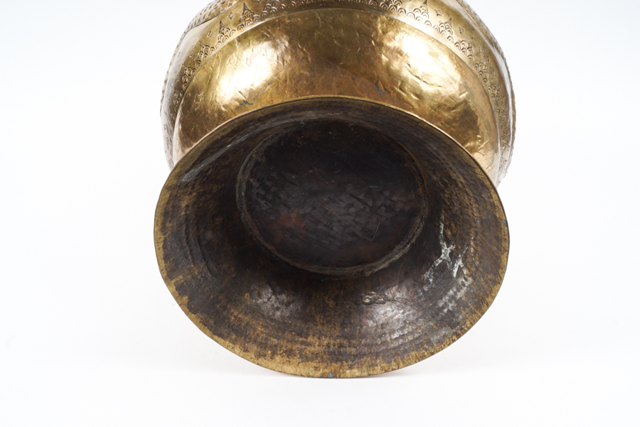 Large Asian Brass Teapot