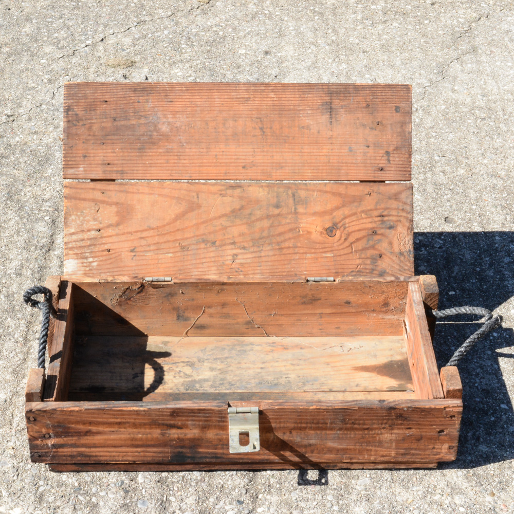 Vintage World War II Ammo Box