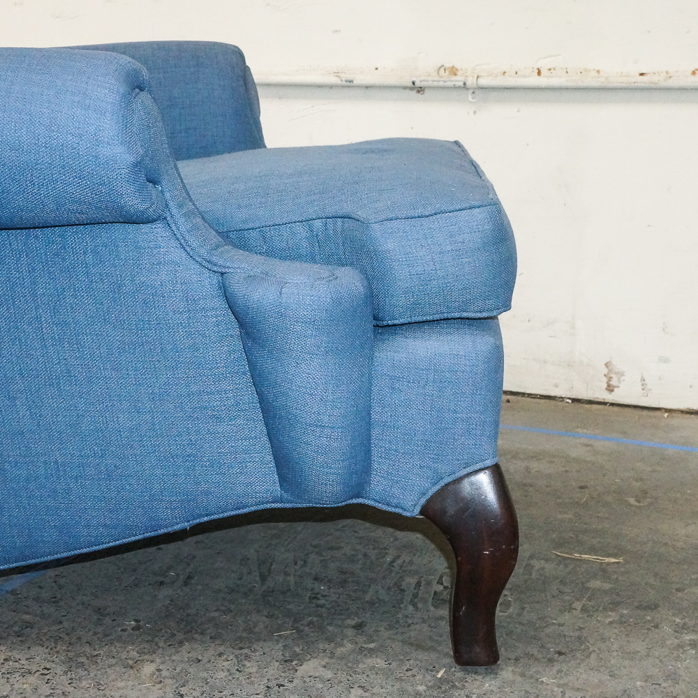 Pair of Down-Filled  Upholstered Chairs