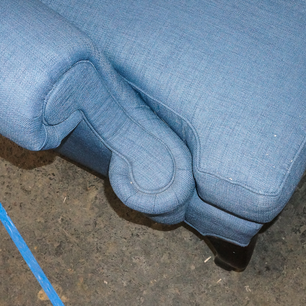 Pair of Down-Filled  Upholstered Chairs
