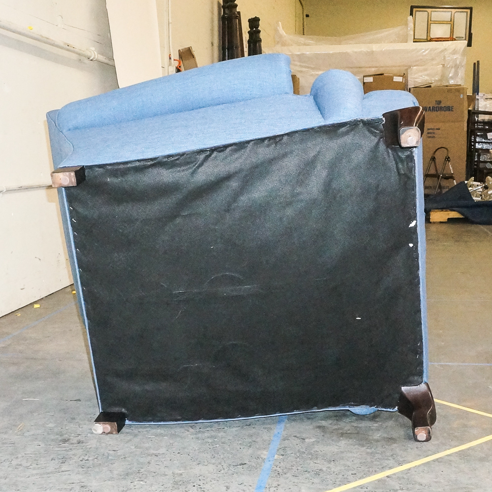 Pair of Down-Filled  Upholstered Chairs