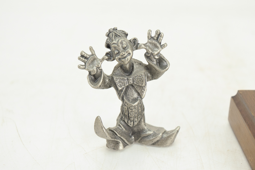 Pewter Figurines including Hudson