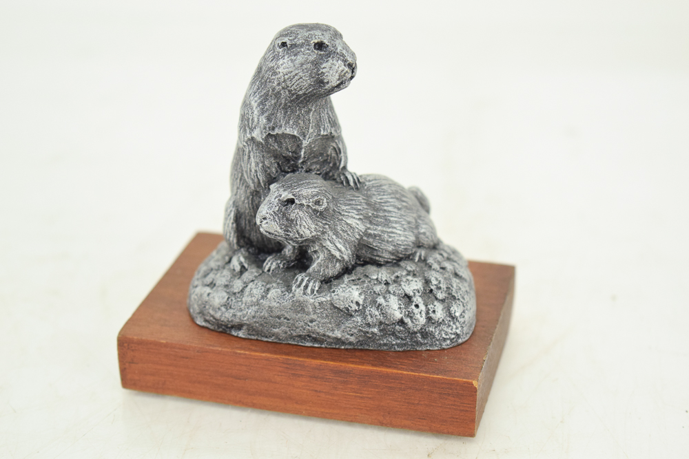 Pewter Figurines including Hudson