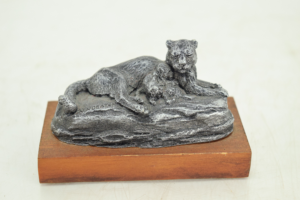 Pewter Figurines including Hudson