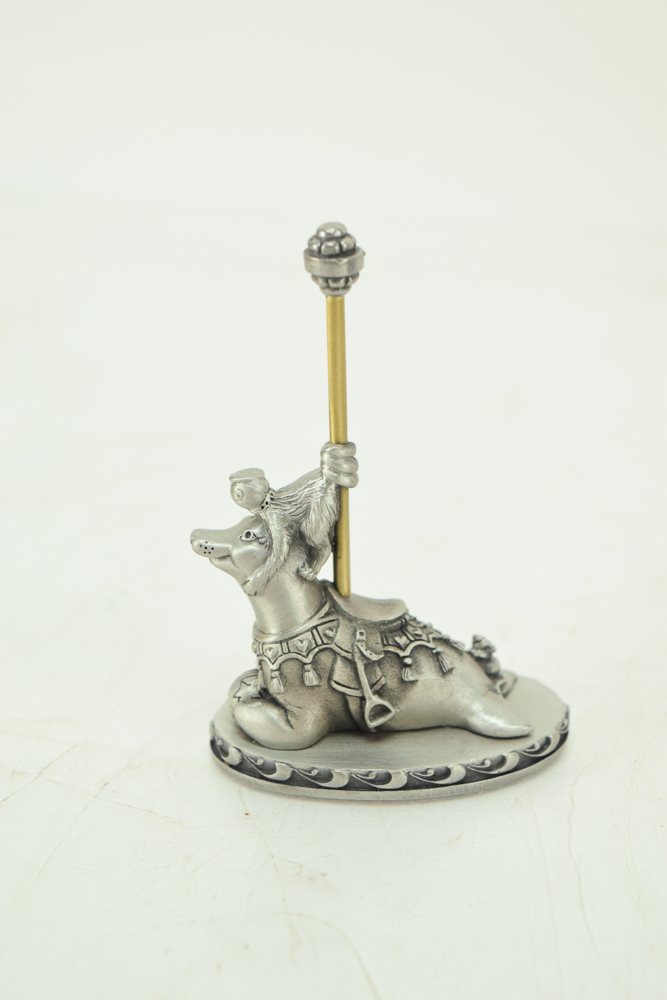 Pewter Figurines including Hudson