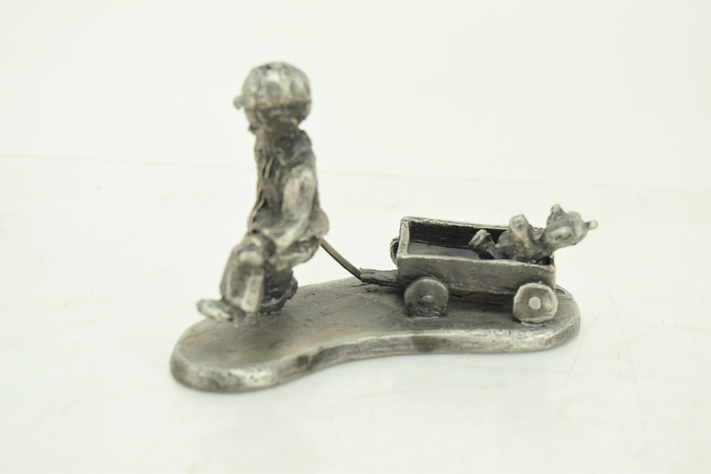 Pewter Figurines including Hudson
