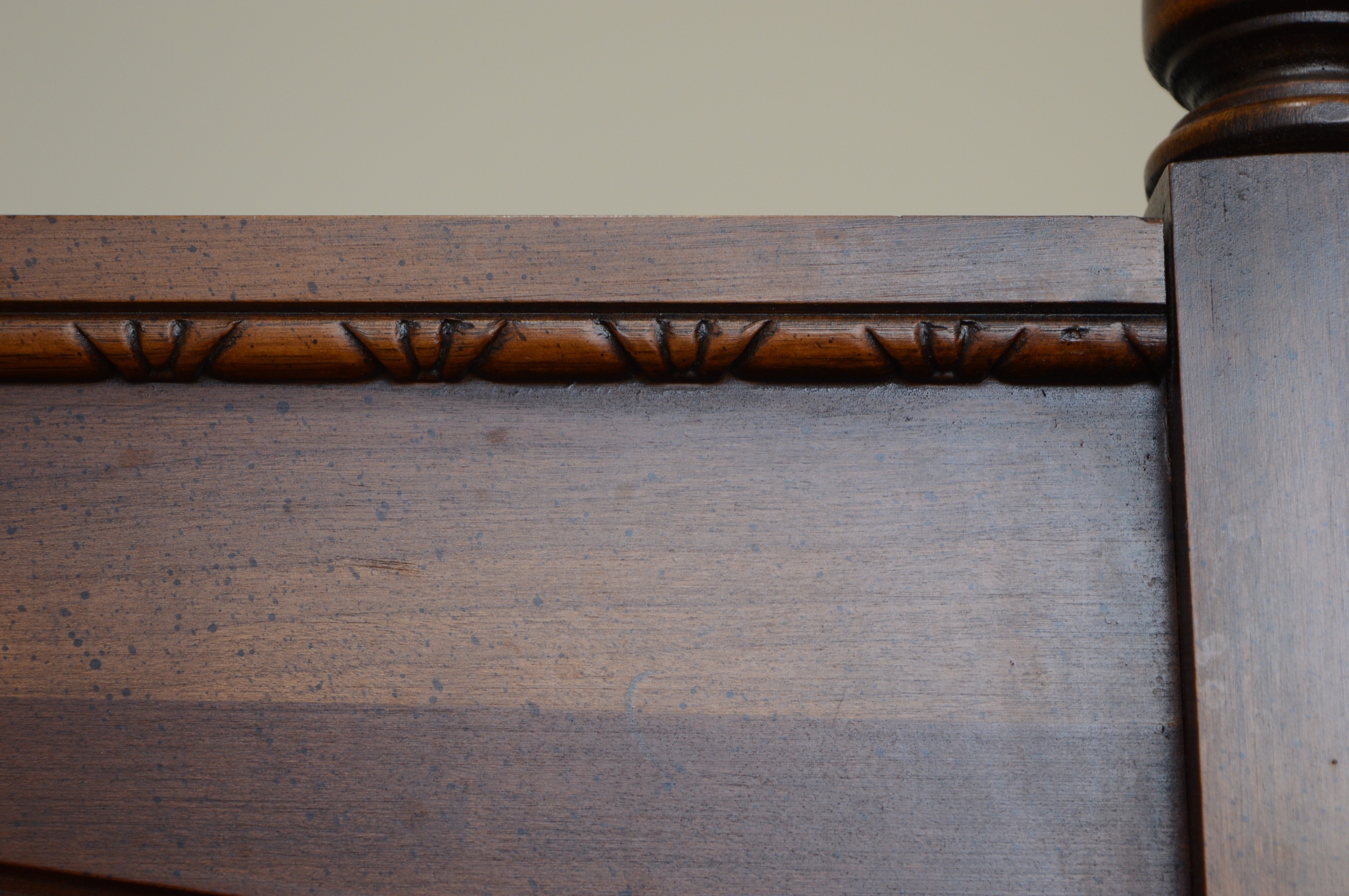 Vintage Open Book Shelf and Books