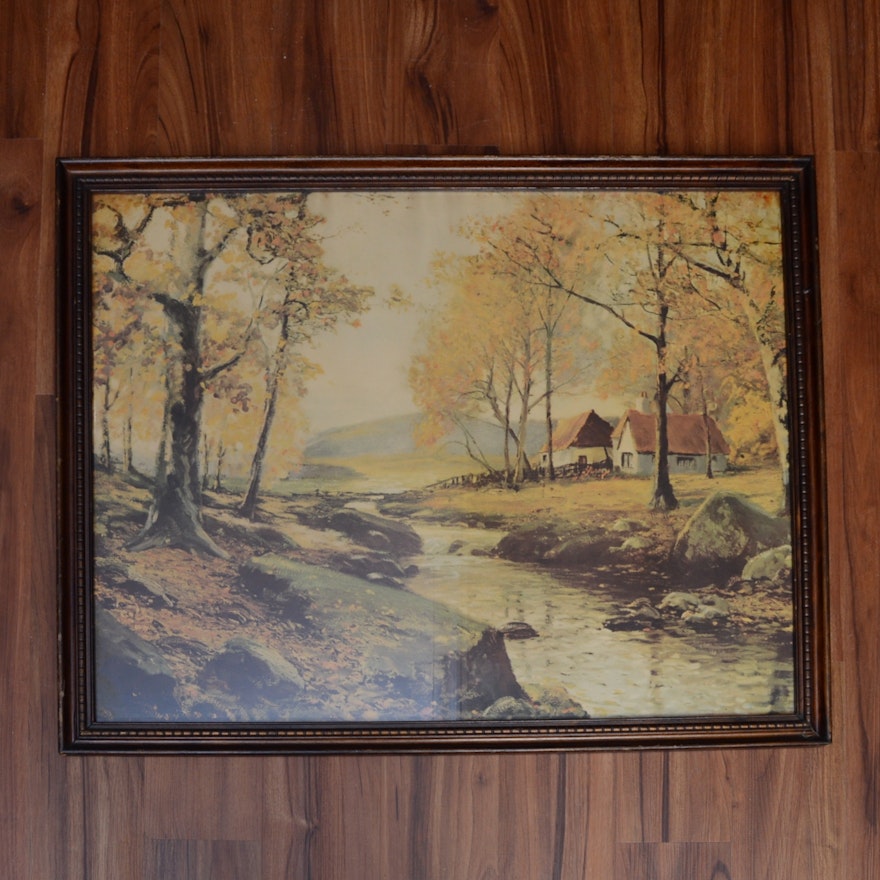 Vintage Framed Print