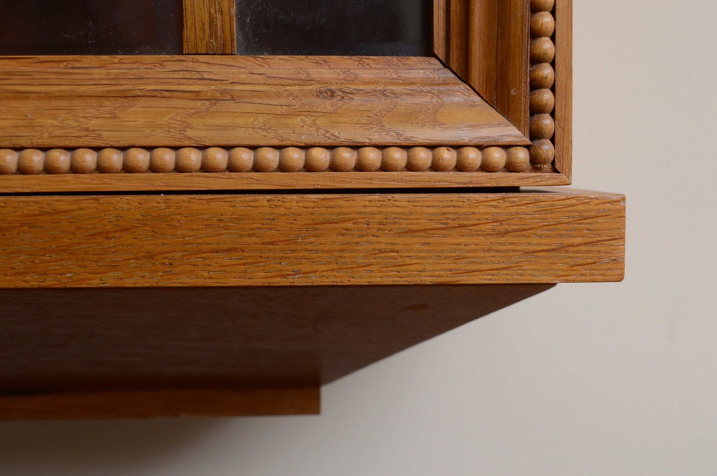 Western German Oak Wall Clock