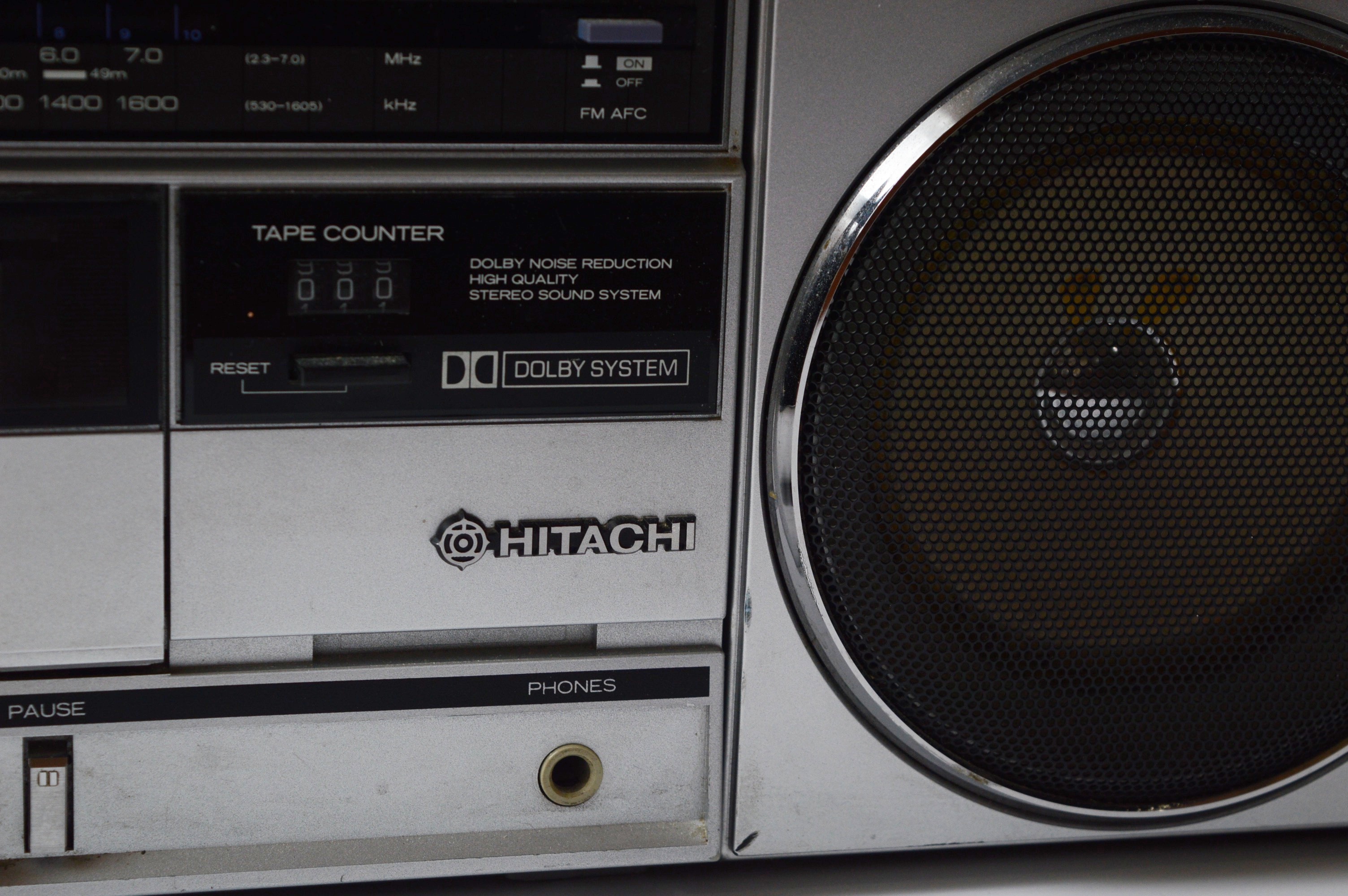 Memorex Karaoke Machine with CDs, and Hitachi Boombox