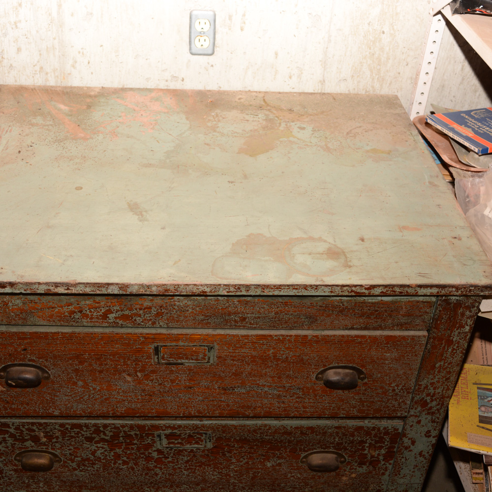 Antique Wooden Dresser