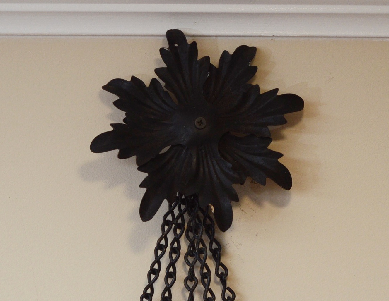 Wrought Iron Candelabra Wall Sconce