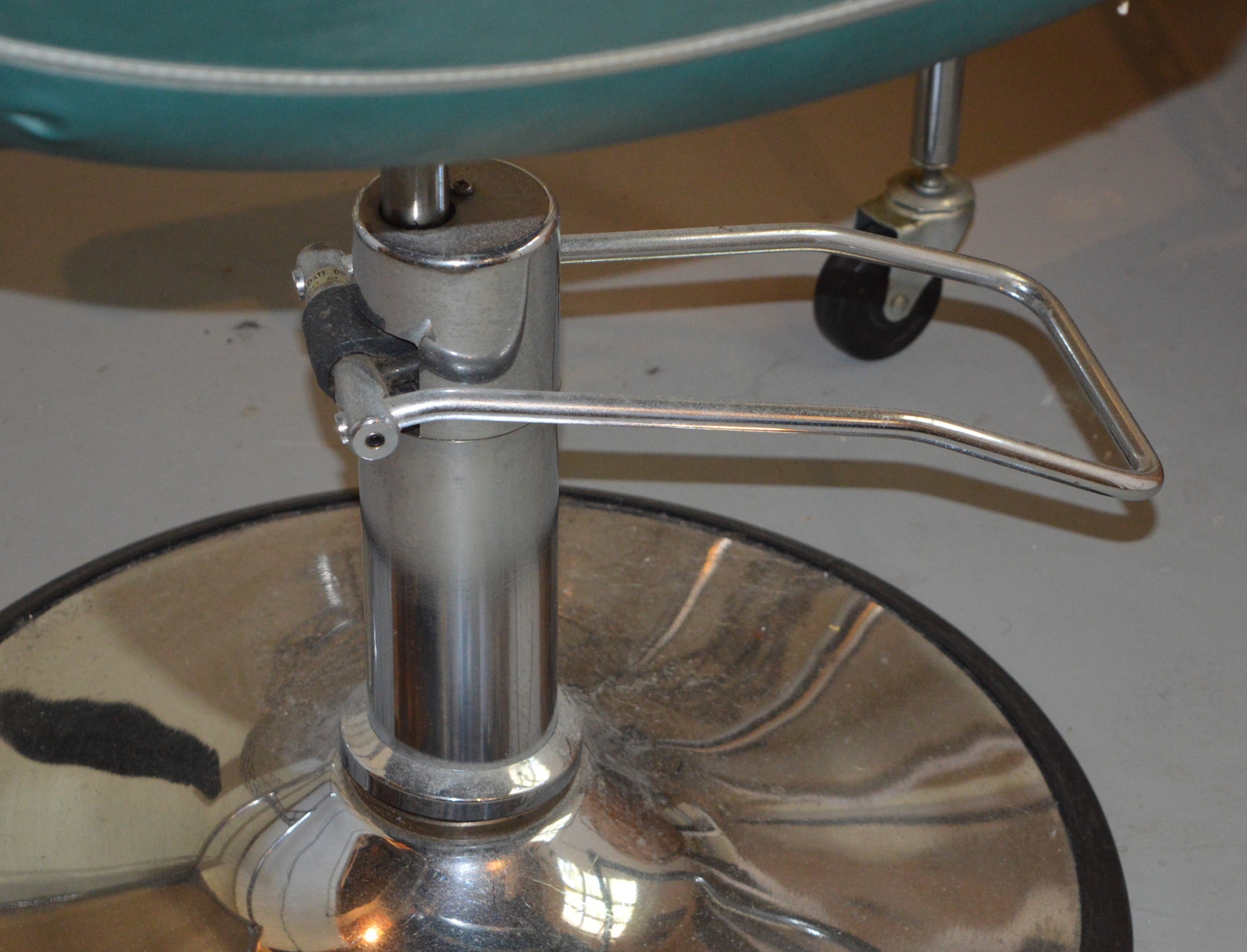 Hydraulic Barber Chair and a Work Table