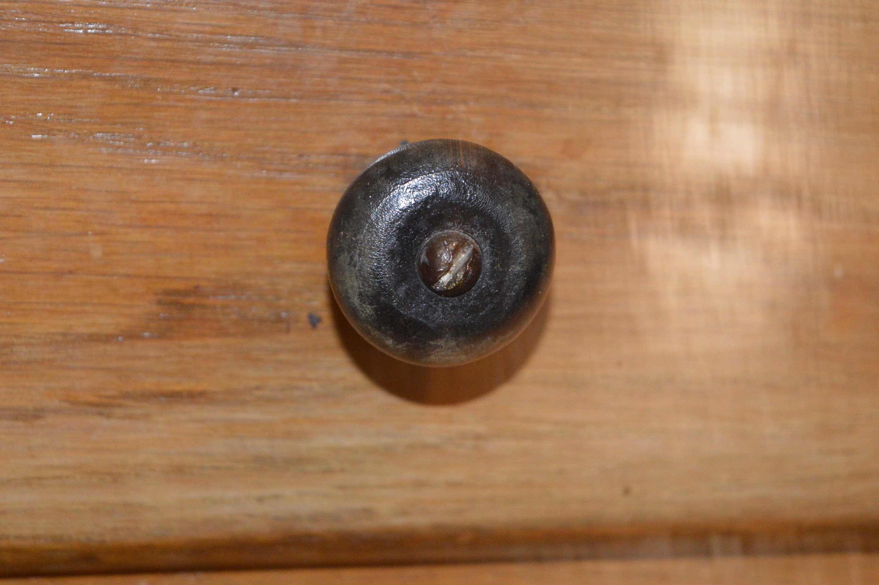 Antique Oak Kitchen Hutch