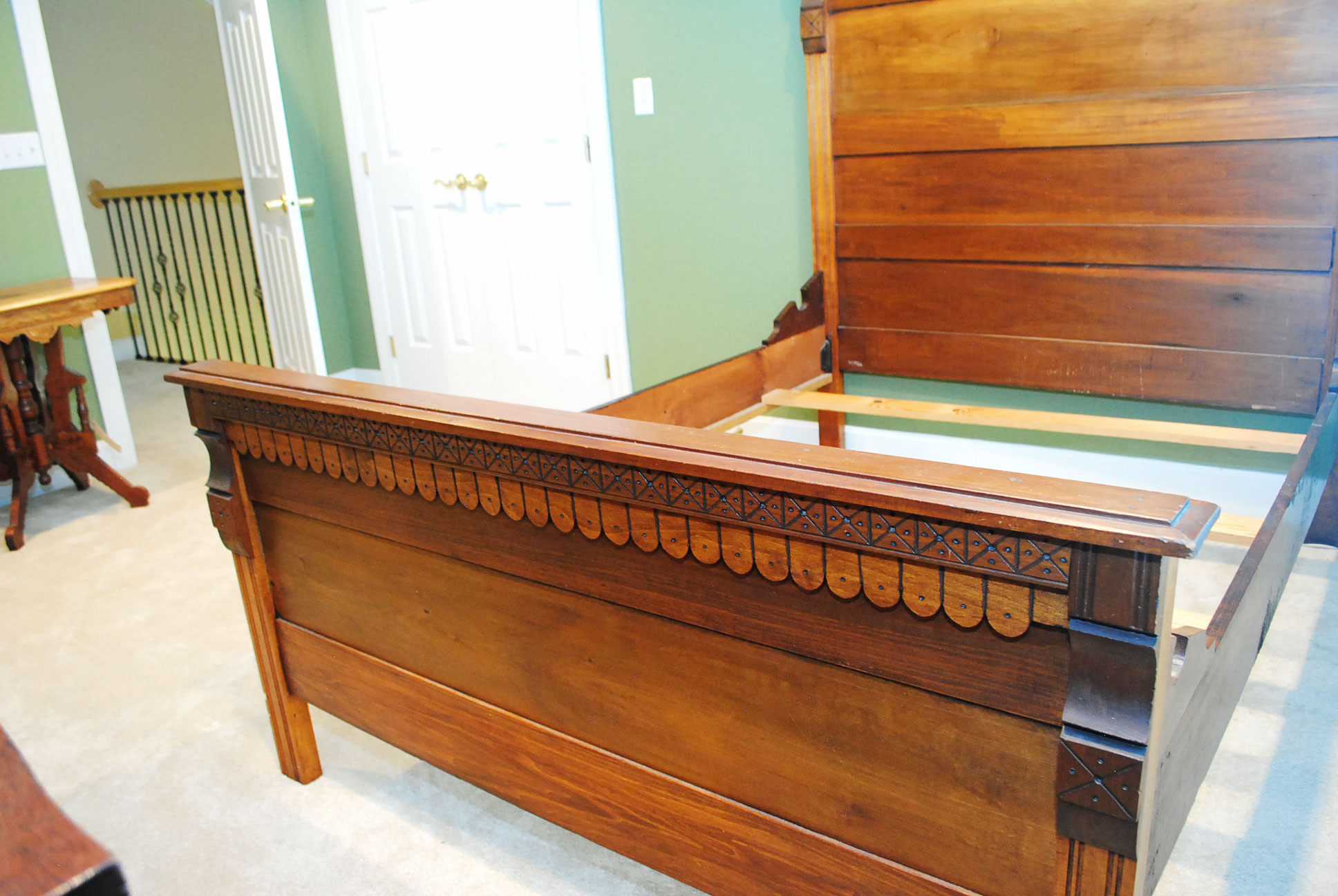 Antique Eastlake Bed Frame