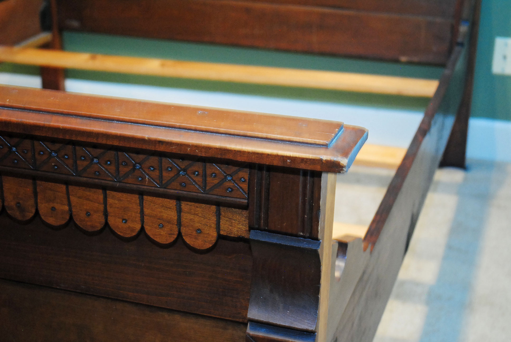 Antique Eastlake Bed Frame