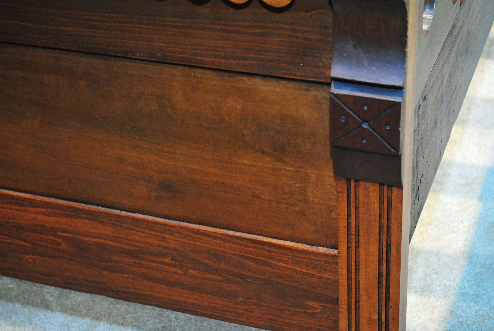 Antique Eastlake Bed Frame