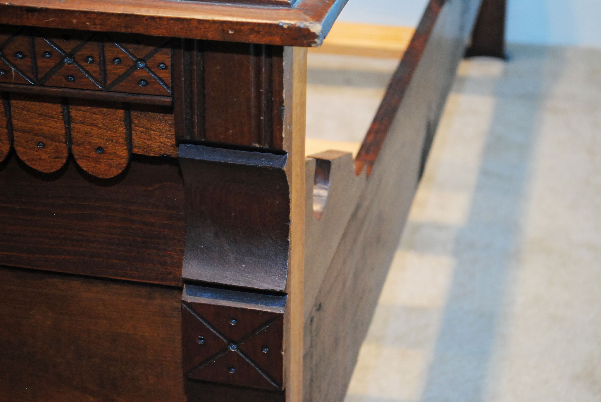 Antique Eastlake Bed Frame