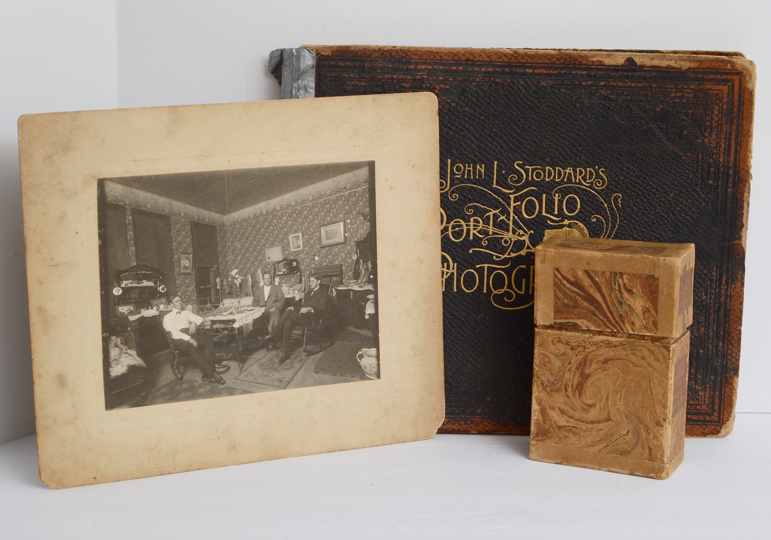 John L. Stoddard's Portfolio of Photographs, Antique Photo and Postcards