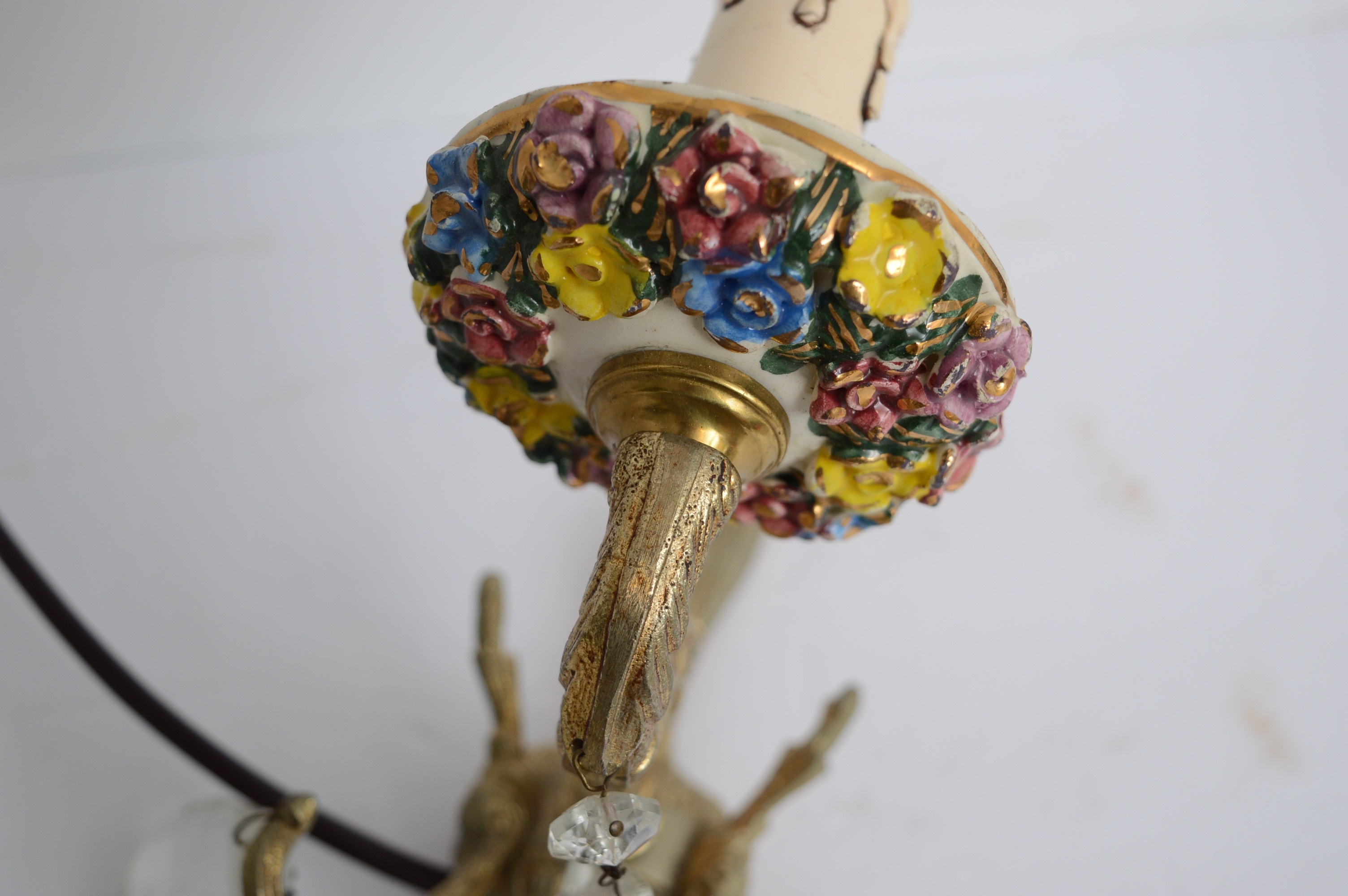 Vintage Porcelain Wall Mount Light