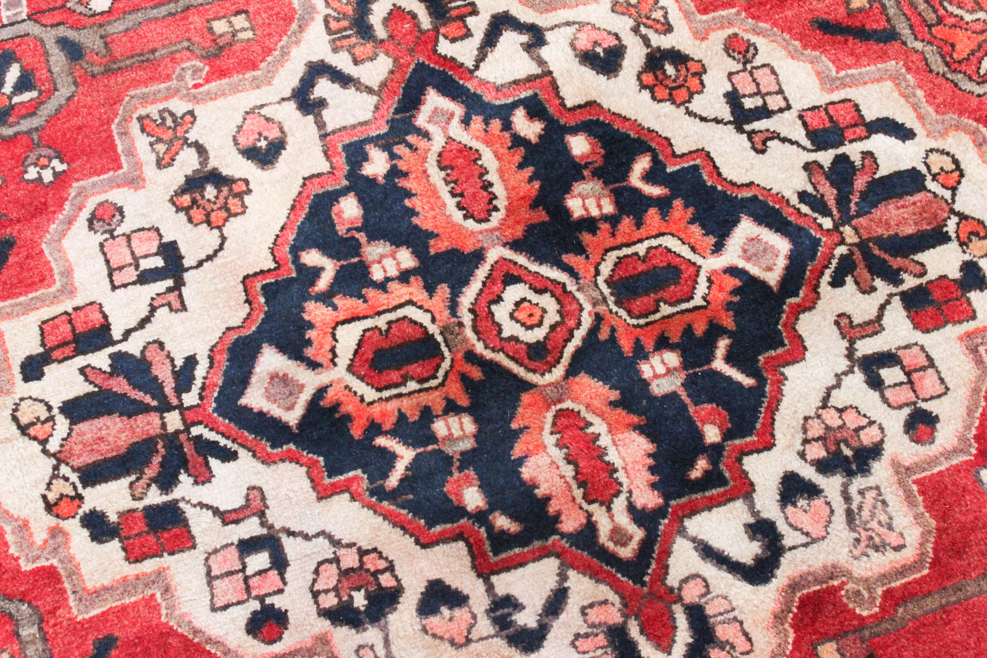 7' x 11' Hand-Knotted Persian Chahar Mahal Bakhtiari Room-Size Rug