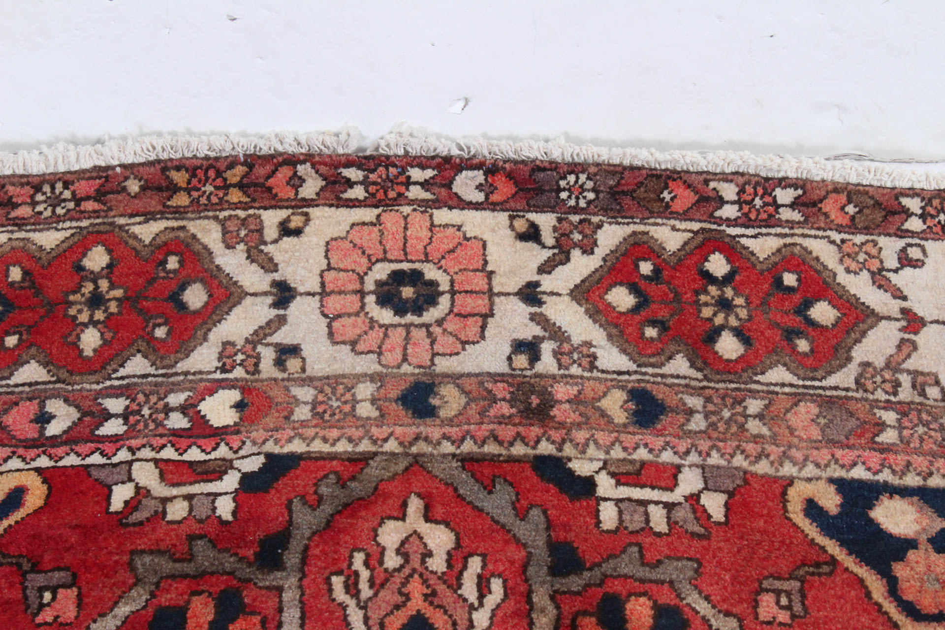 7' x 11' Hand-Knotted Persian Chahar Mahal Bakhtiari Room-Size Rug