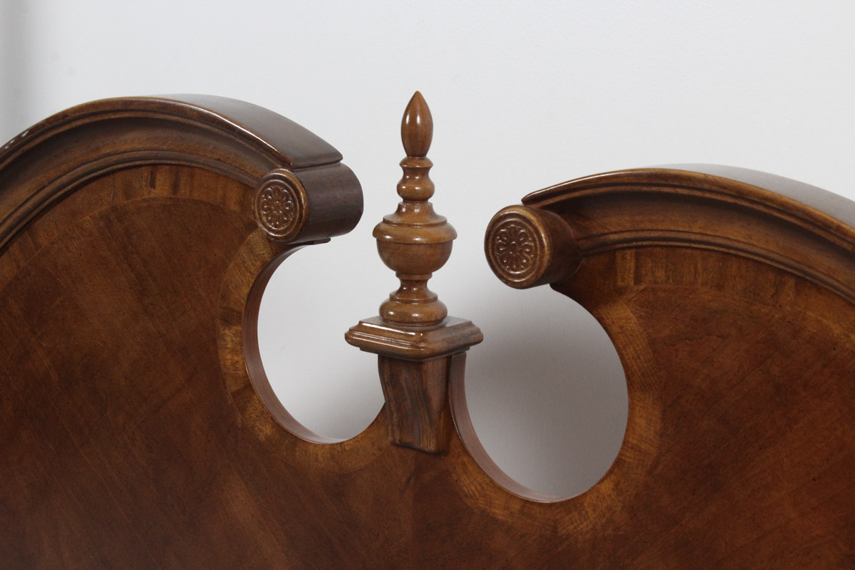 Federal Style Four-Poster King Size Bed Frame