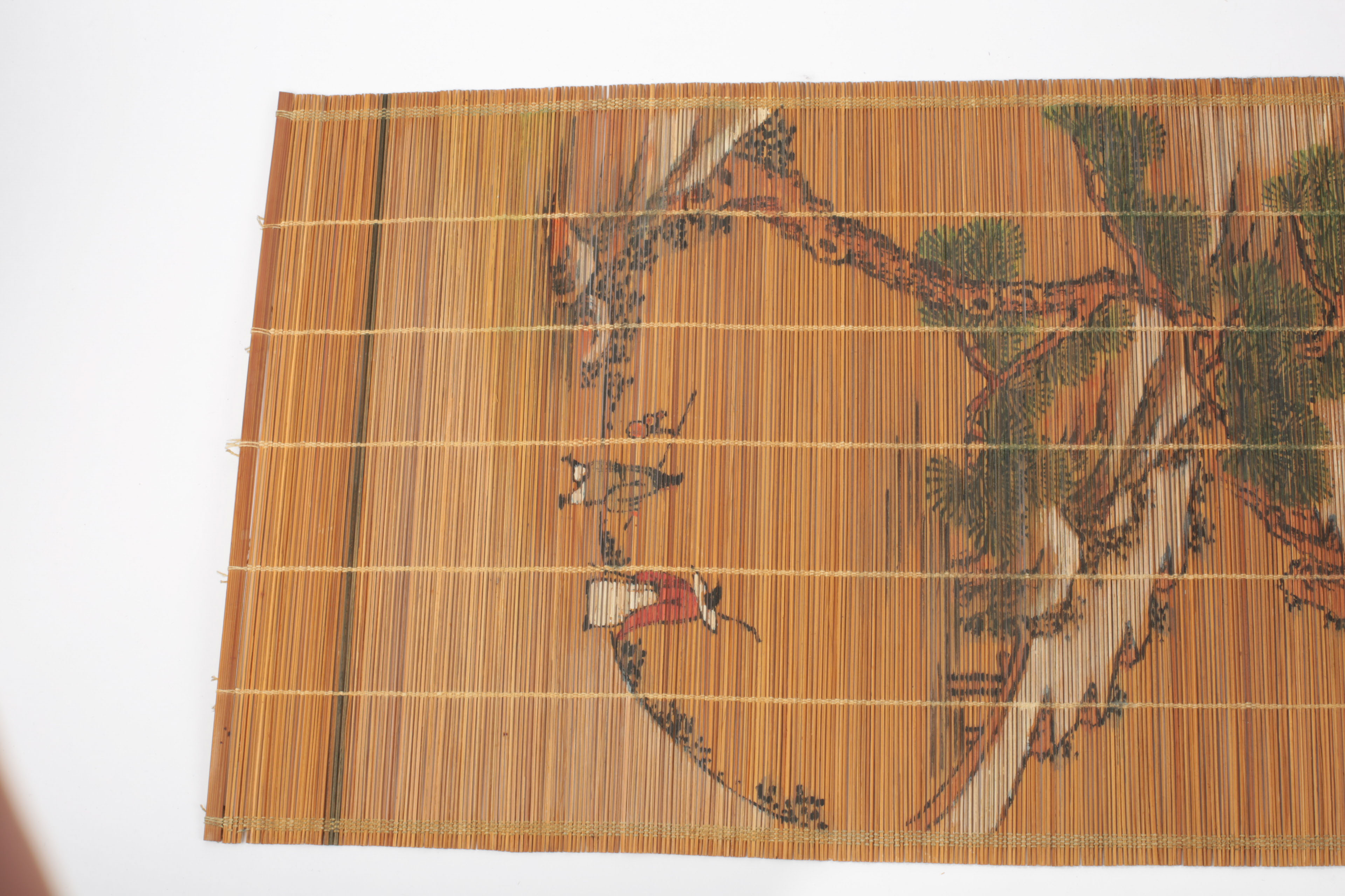 Chinese Bamboo Scroll Painting