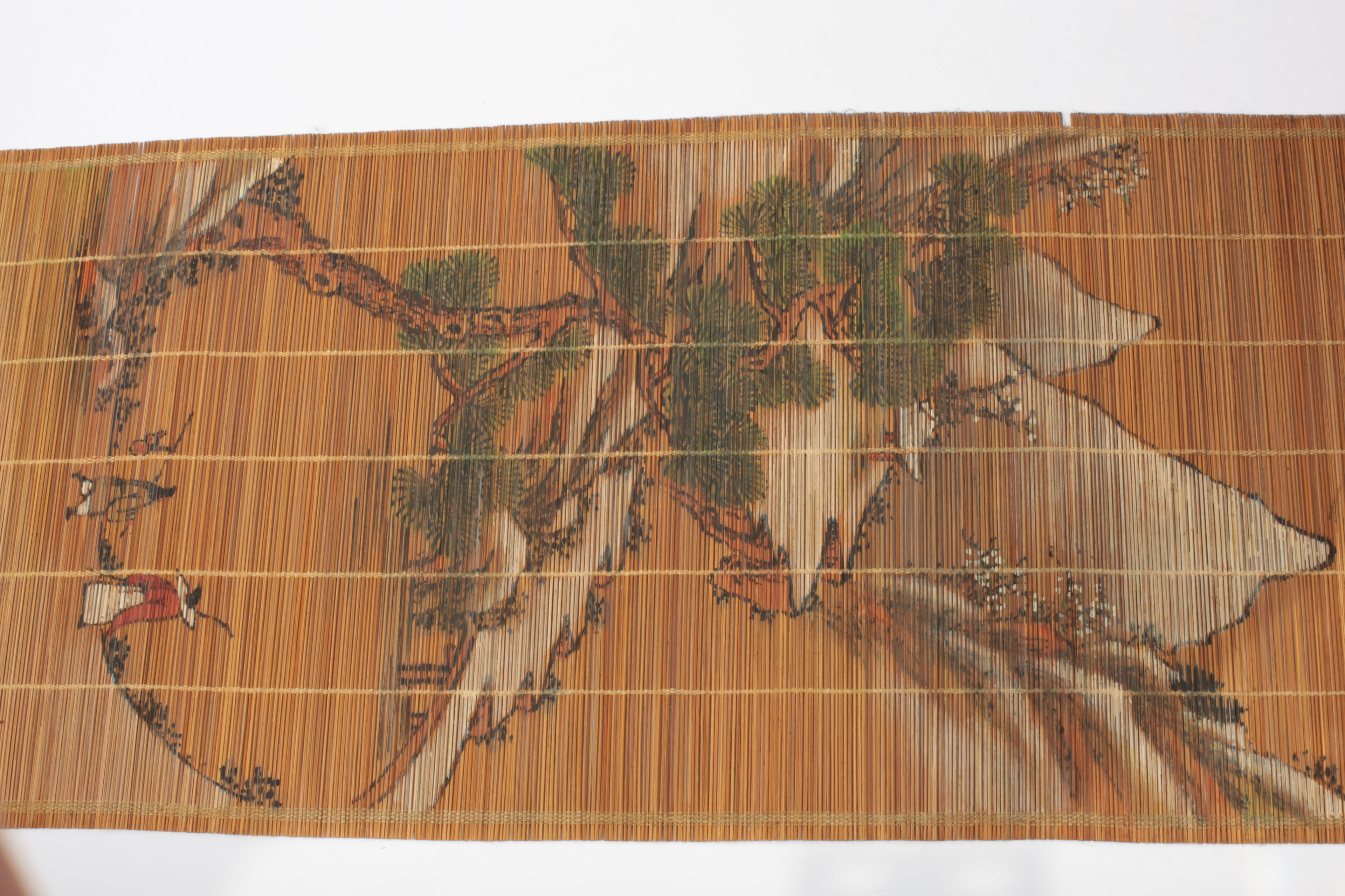 Chinese Bamboo Scroll Painting