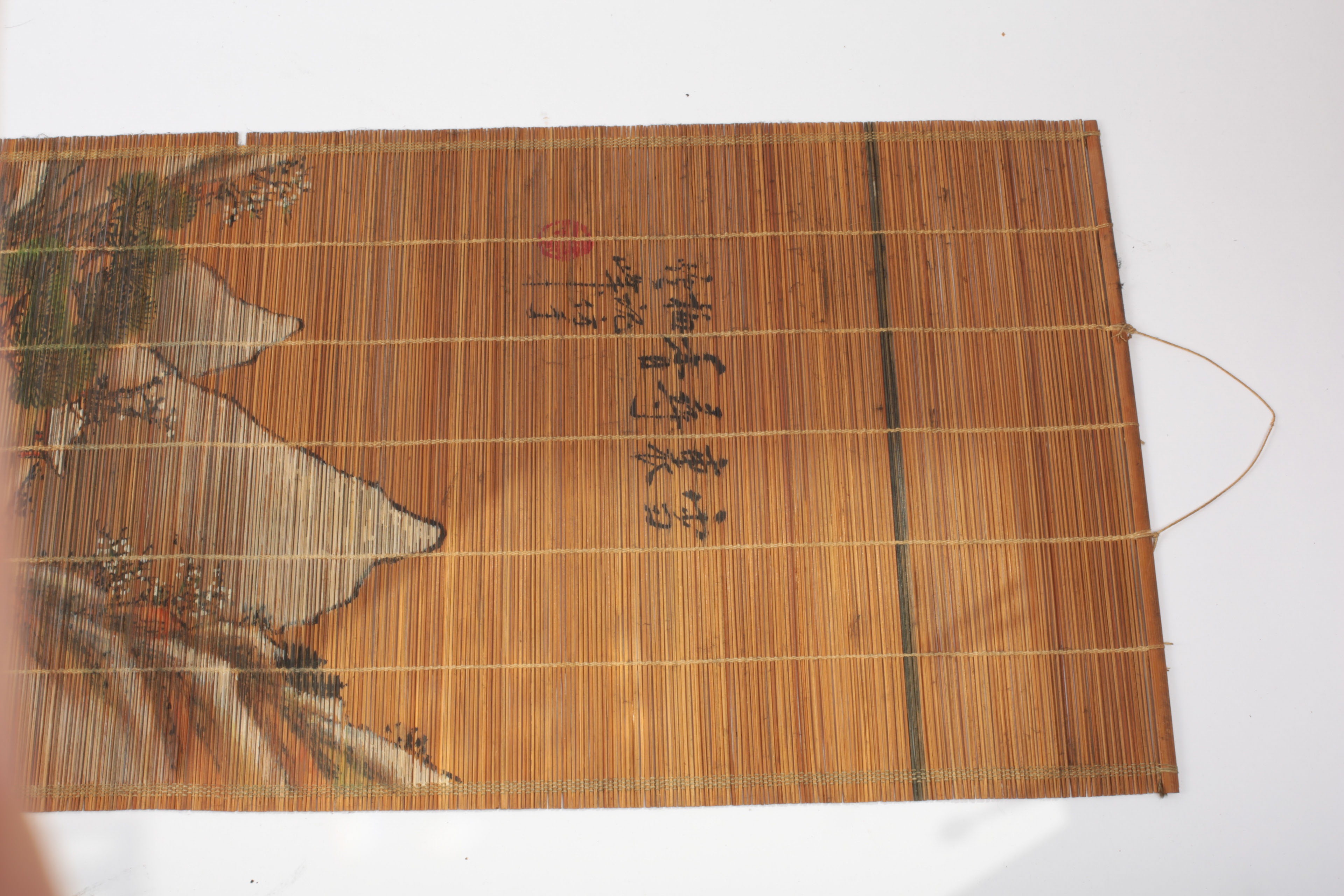 Chinese Bamboo Scroll Painting