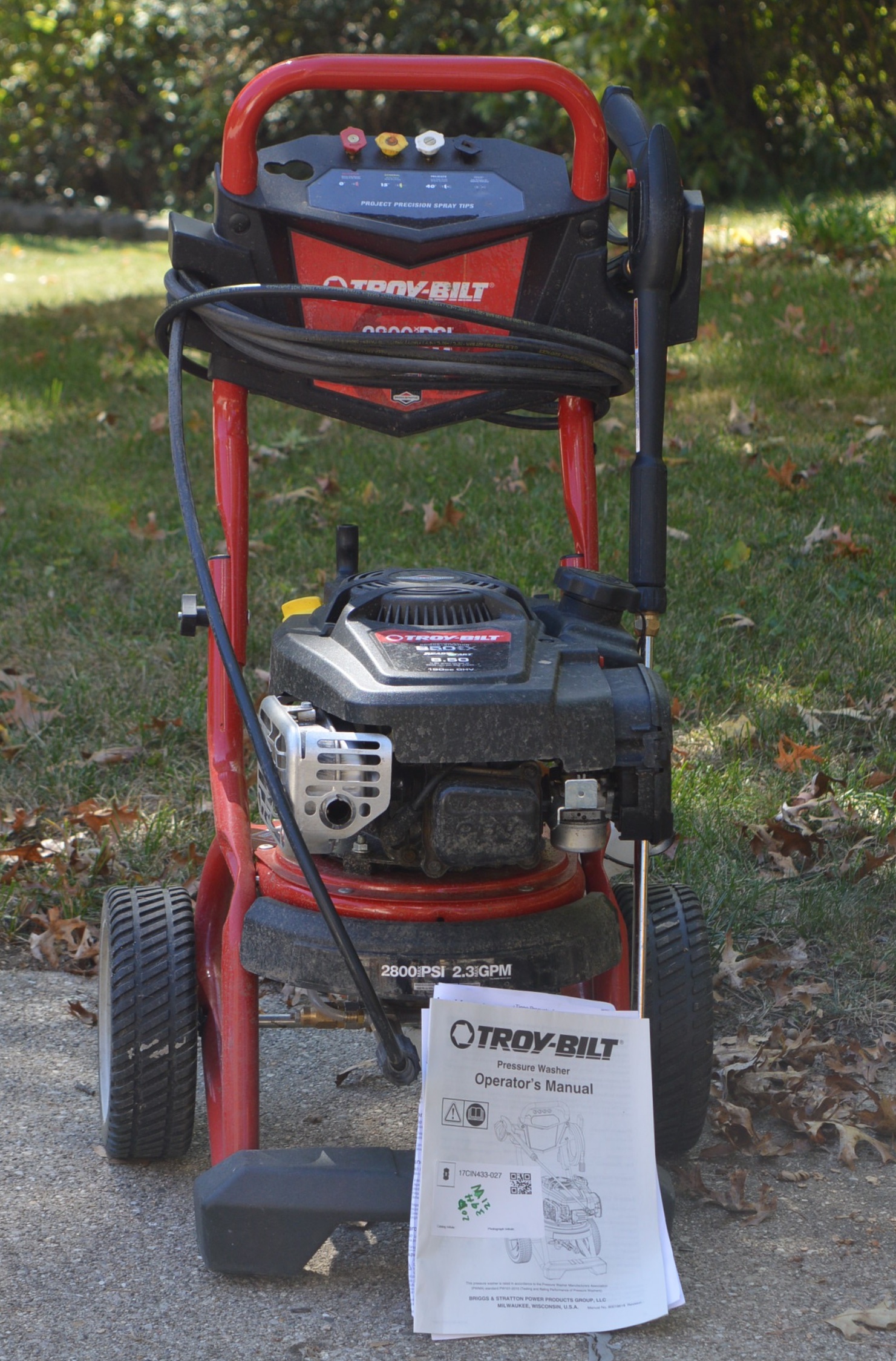 Troy -Bilt Pressure Washer