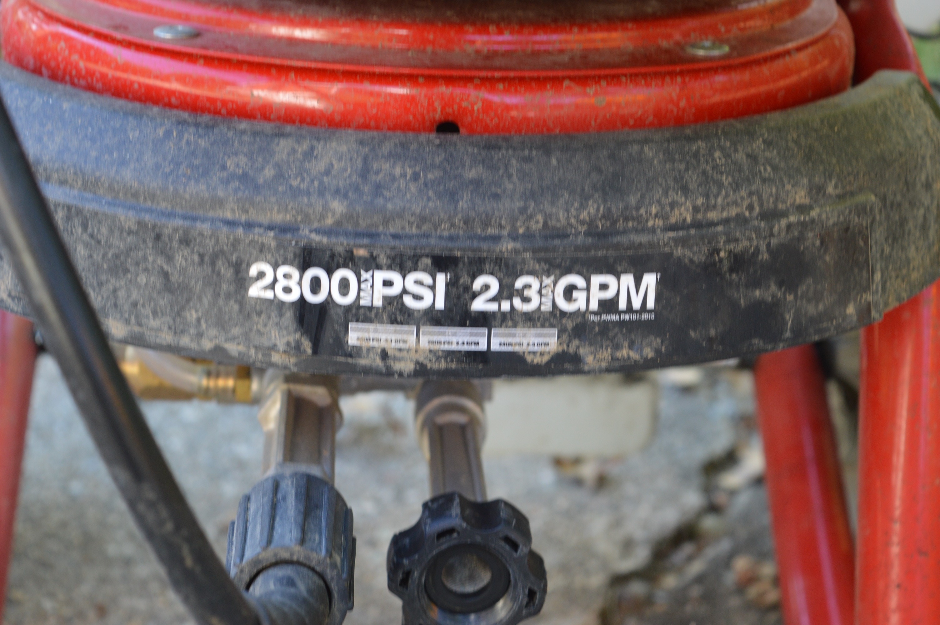 Troy -Bilt Pressure Washer