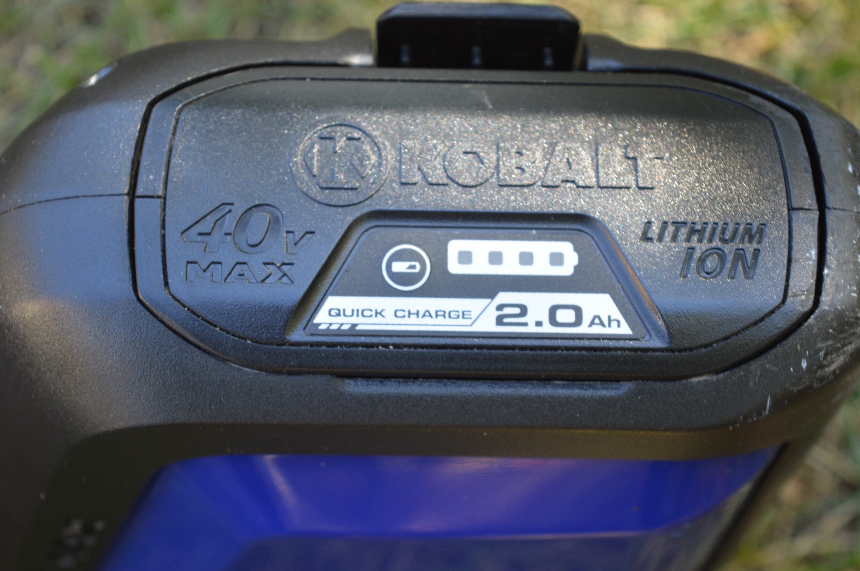 Kobalt 40V Max Lithium Ion Battery String Trimmer